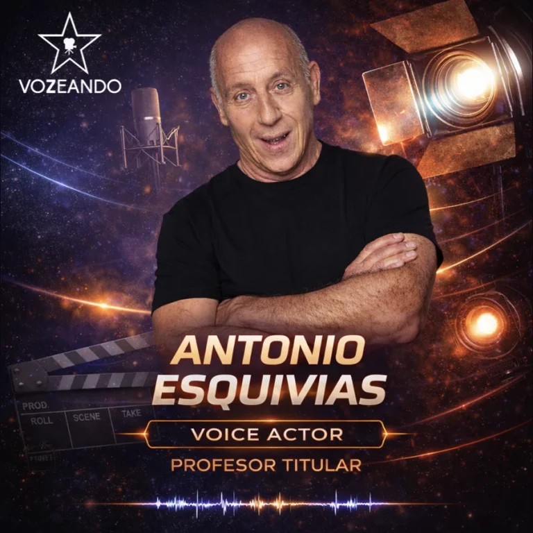 Antonio Esquivias, profesional del equipo docente de Vozeando