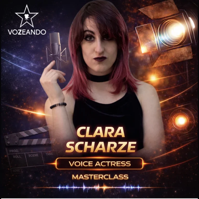 Clara Schwarze, profesional del equipo docente de Vozeando