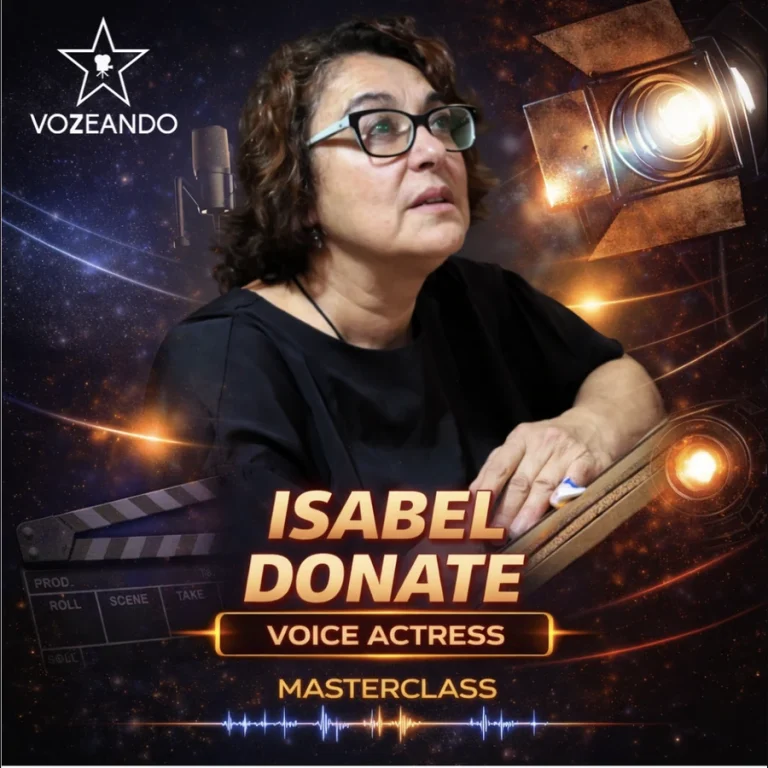 Isabel Donate, profesional del equipo docente de Vozeando