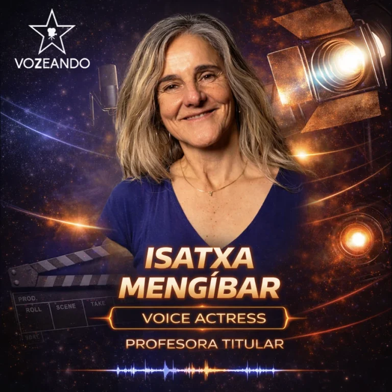 Isatxa Mengíbar, profesional del equipo docente de Vozeando