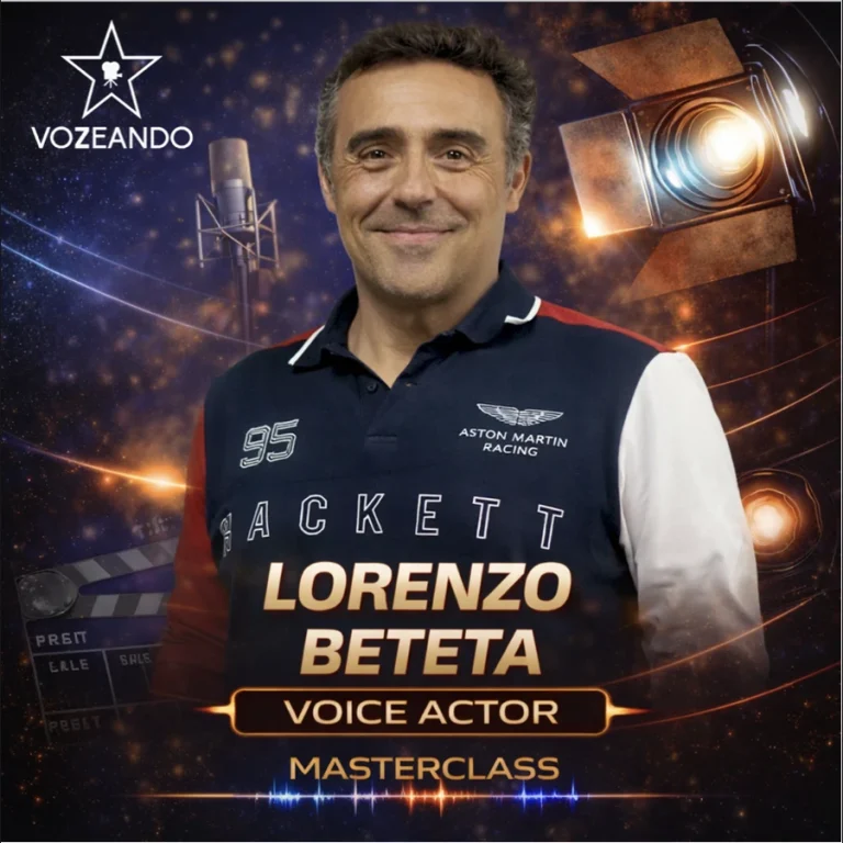 Lorenzo Beteta, profesional del equipo docente de Vozeando