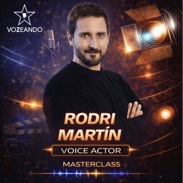 Rodri Martín, profesional del equipo docente de Vozeando
