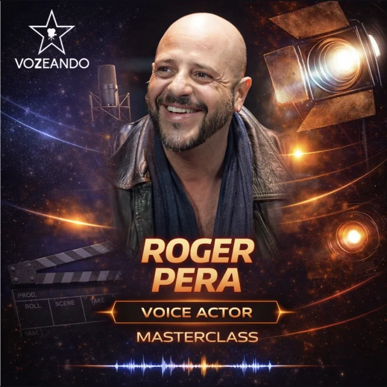 Roger Pera, profesional del equipo docente de Vozeando