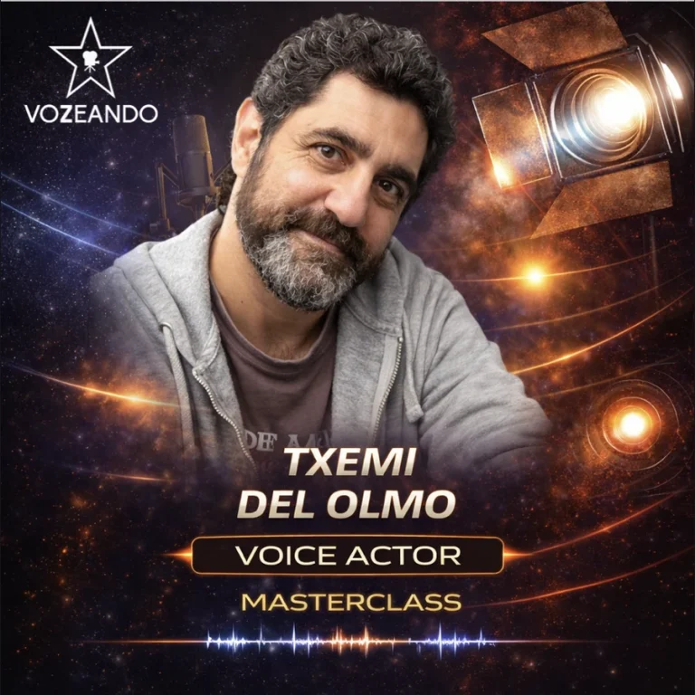 Txemi del Olmo, profesional del equipo docente de Vozeando